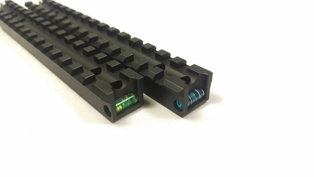 VSR-10/SSG-10 Rails, M-LOK & Mounts - VSR10 Rail with Bubble Level - Blue Model