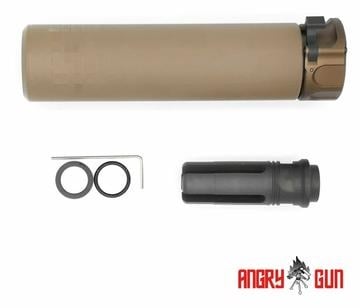 Suppressors - Socom 556 Suppressor in Flat Earth Tone (Bolt with Engravings)