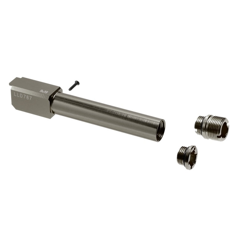 G Series Outer Barrels - G19 Outer Barrel Compatible with G3, for Suppressors and Tracers