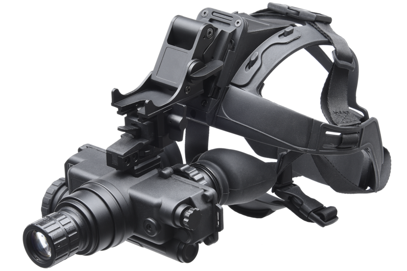 AGM Wolf-7 Pro NL1 HR - Night Vision Goggle with Gen 2+ "Level 1", P43-Green Phosphor "Level 1" High Resolution 60-68 lp/mm Included: NVG, Goggle Kit, Rhino Mount HM,... - AGM Global Vision