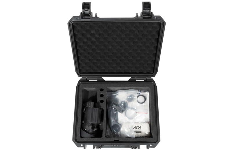 AGM PVS-14L NL1 - Light weight Night Vision Monocular with Gen 2+ "Level 1", P43-Green Phosphor IIT FOM 1400-1500 Non Autogated - AGM Global Vision