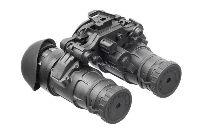AGM UNVG NL1 - Ultralight Night Vision Goggle/Binocular with Gen 2+ "Level 1", P43-Green Phosphor IIT FOM 1400-1500 Non Autogated. - AGM Global Vision