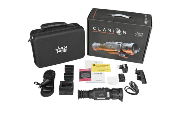 AGM Clarion 384 Dual Focus (25/50) Thermal Imaging Rifle Scope 20mK, 384x288 (50 Hz) - AGM Global Vision