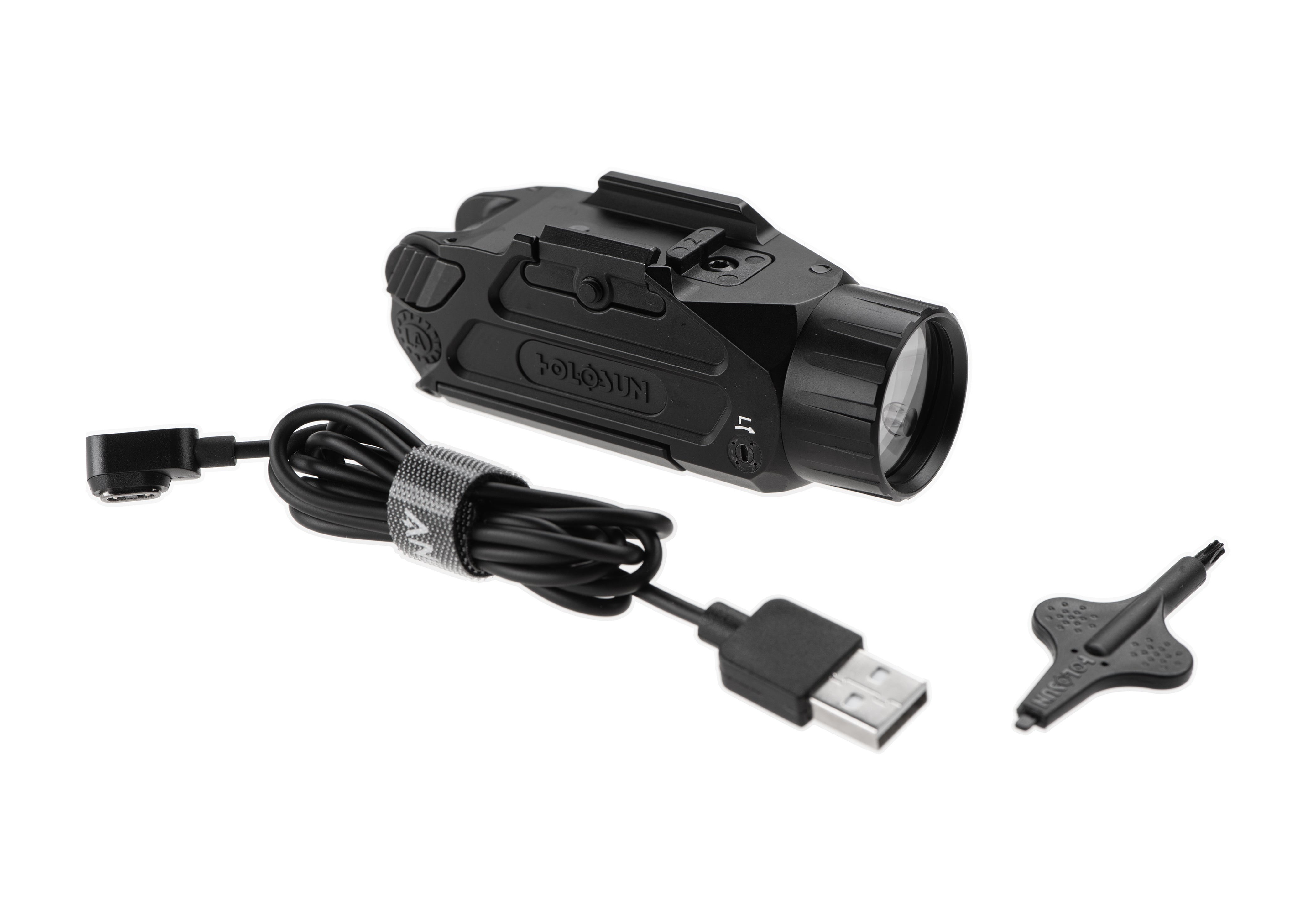 Holosun P.ID Dual Pistol Flashlight / Green + IR Laser (2026)