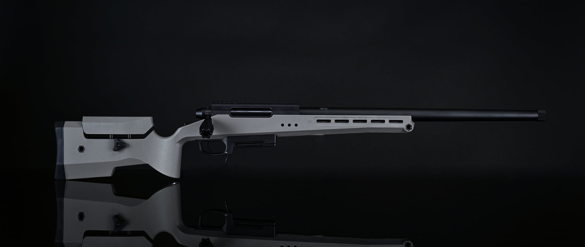 Silverback TAC-41P Bolt Action Rifle, Classic Polymer Stock - Wolf Grey