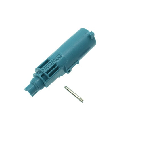 Powder Blue Enhanced Loading Nozzle