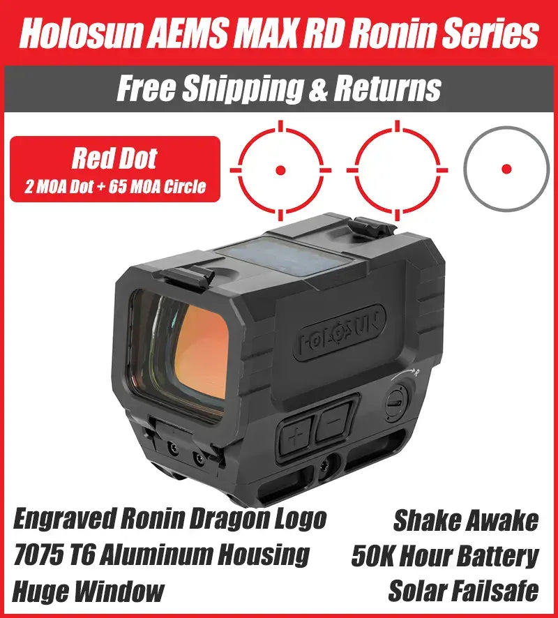 Holosun Ronin AEMS Max Green Circle Dot Sight (2026)