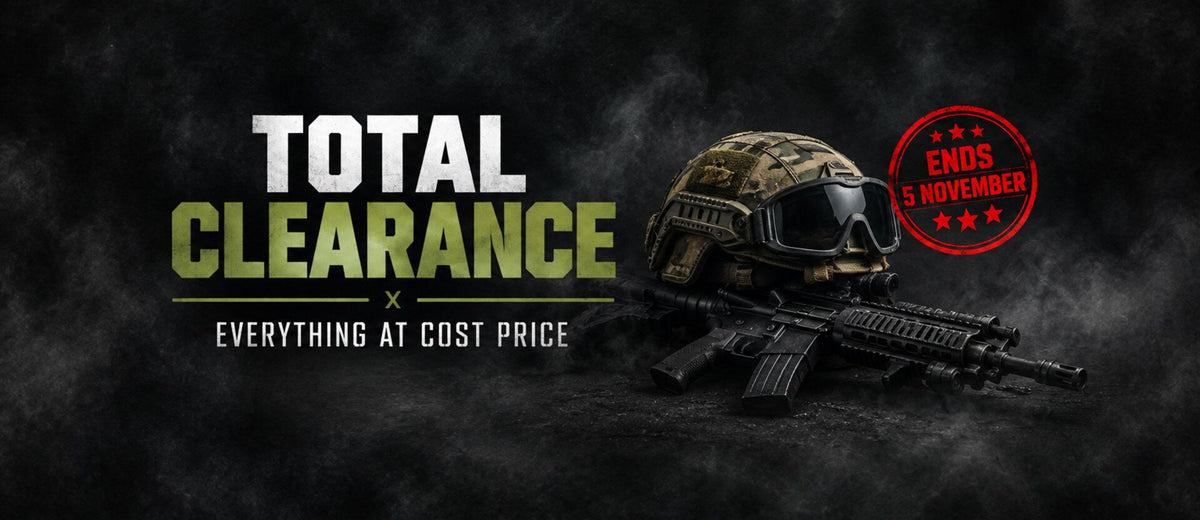 Total clearance: everything at cost price. Ends 5 November.