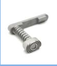 Stainless Steel Magazine Catch for MWS M4 GBB - Silver