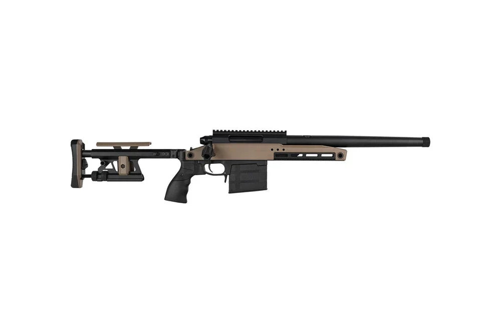 TAC-41-A2 Bolt Action Rifle, Aluminium Chassis & Aluminium Stock, - FDE