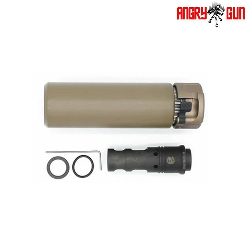 Socom 556 Mini Dummy Suppressor - FDE