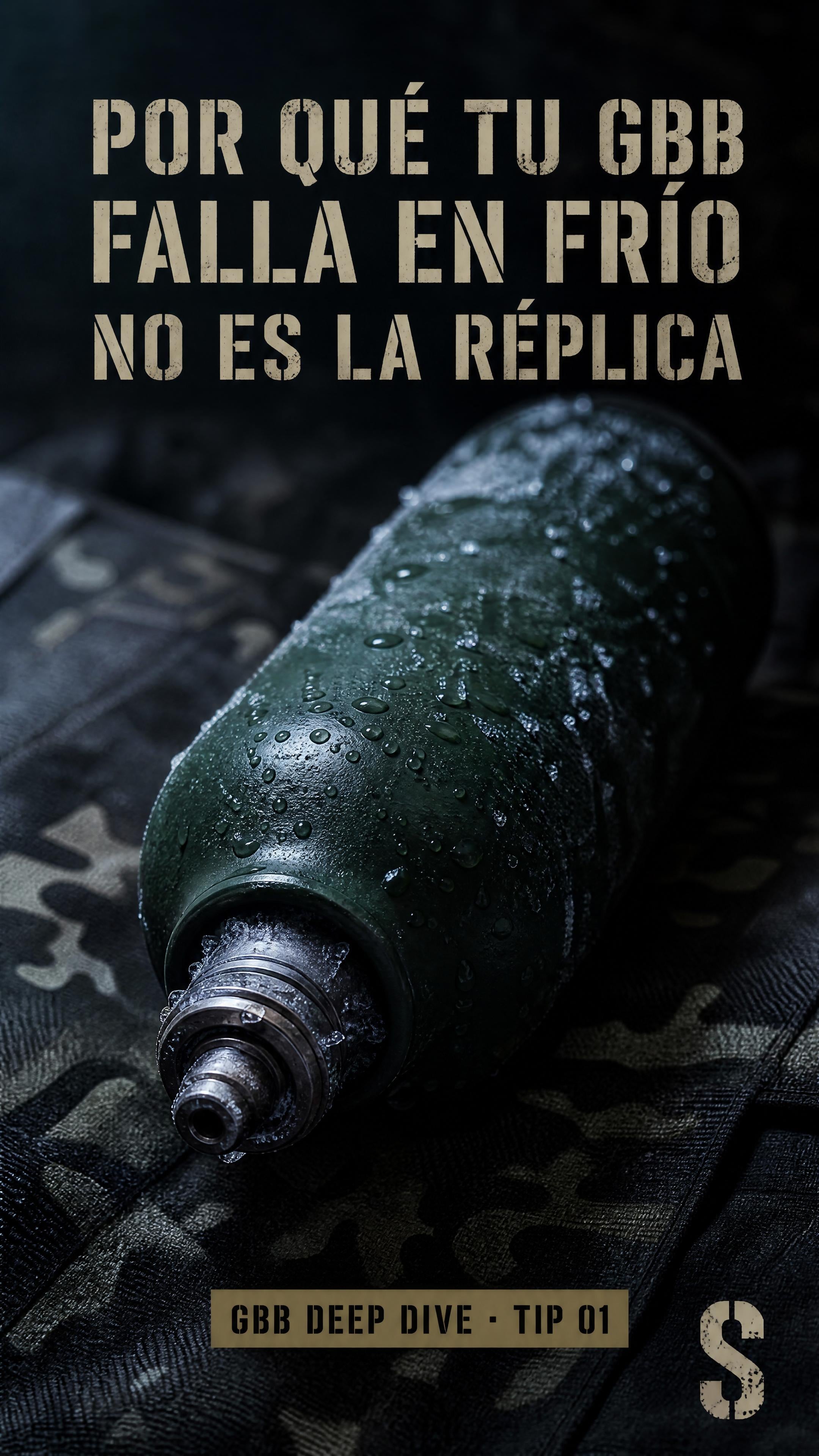 Guía Skirmshop sobre rendimiento de GBB en frío