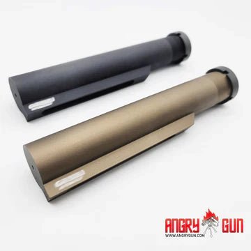 GBB Rifle Body Parts - Mil-Spec G-Style 6-Position Stock - MWS - Black