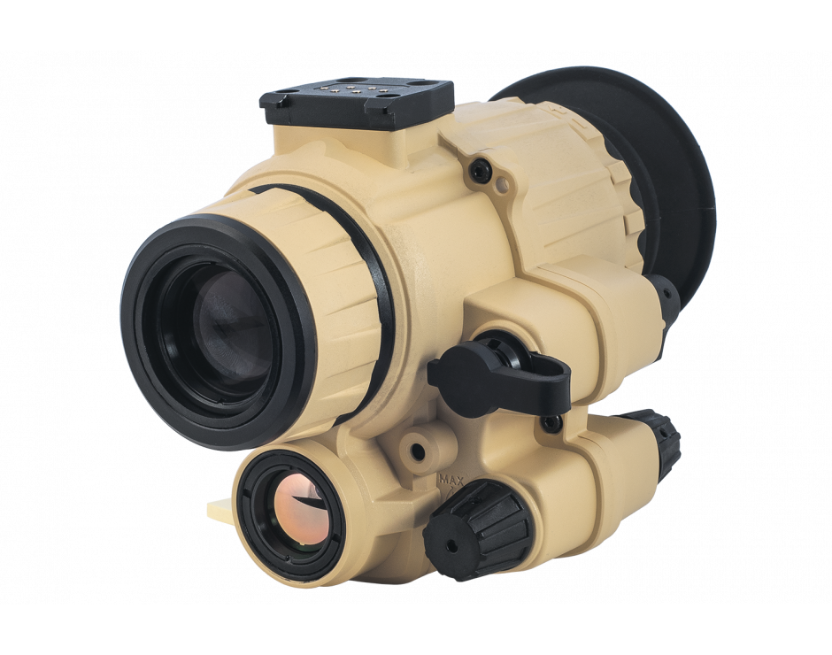 F14-AP - F14-AP - Fusion Tactical Monocular, Thermal 649x512 (50Hz) Fused with Photonis Tube, FOM 1800-2300, Auto-Gated Gen 2+ (ECHO), P43 Green Phosphor IIT