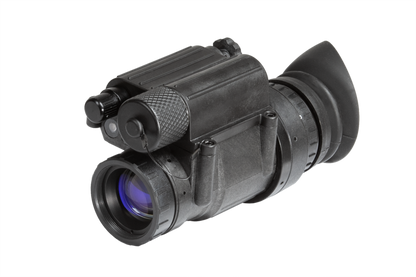 AGM PVS-14E NL1 - Enhanced Night Vision Monocular with electronic controller with Gen 2+ "Level 1", P43-Green Phosphor IIT FOM 1400-1500 Non Autogated - AGM Global Vision