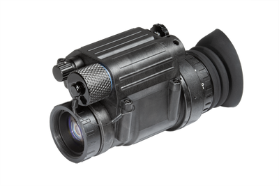 AGM PVS-14L NL1 - Light weight Night Vision Monocular with Gen 2+ "Level 1", P43-Green Phosphor IIT FOM 1400-1500 Non Autogated - AGM Global Vision