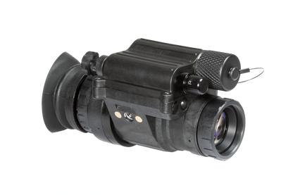 AGM PVS-14E NL1 - Enhanced Night Vision Monocular with electronic controller with Gen 2+ "Level 1", P43-Green Phosphor IIT FOM 1400-1500 Non Autogated - AGM Global Vision