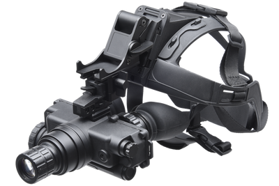 AGM Wolf-7 Pro NL1 HR - Night Vision Goggle with Gen 2+ "Level 1", P43-Green Phosphor "Level 1" High Resolution 60-68 lp/mm Included: NVG, Goggle Kit, Rhino Mount HM,... - AGM Global Vision