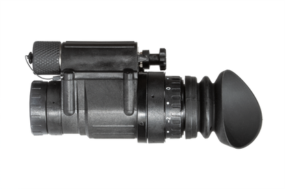 AGM PVS-14E NL1 - Enhanced Night Vision Monocular with electronic controller with Gen 2+ "Level 1", P43-Green Phosphor IIT FOM 1400-1500 Non Autogated - AGM Global Vision