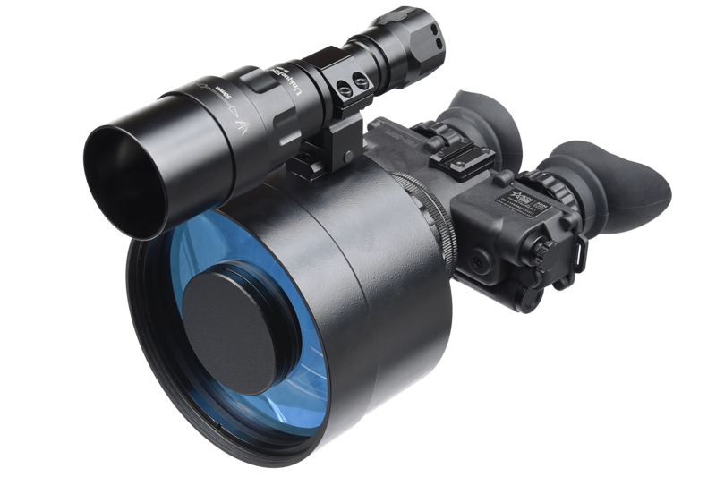 AGM FoxBat-8 NL1 HR - Night Vision Bi-Ocular 8x with Gen 2+ "Level 1", P43-Green Phosphor IIT - AGM Global Vision
