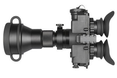 AGM FoxBat-5 NL1 HR - Night Vision Bi-Ocular 5x with Gen 2+ "Level 1", P43-Green Phosphor IIT - AGM Global Vision