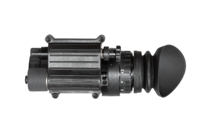 AGM PVS-14E NL1 - Enhanced Night Vision Monocular with electronic controller with Gen 2+ "Level 1", P43-Green Phosphor IIT FOM 1400-1500 Non Autogated - AGM Global Vision