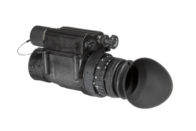 AGM PVS-14E NL1 - Enhanced Night Vision Monocular with electronic controller with Gen 2+ "Level 1", P43-Green Phosphor IIT FOM 1400-1500 Non Autogated - AGM Global Vision