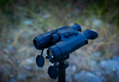 AGM ObservIR LRF 25-256 Multi-Functional Thermal Imaging & CMOS Binocular with built-in Laser Range Finder, 12 Micron 256x192 (50 Hz), 4K, 25 mm lens. - AGM Global Vision