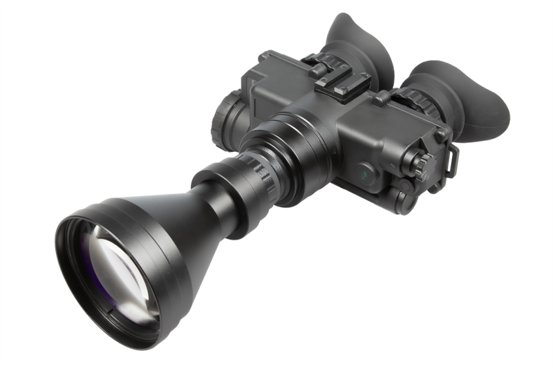 AGM Wolf-7 Pro NL1 HR - Night Vision Goggle with Gen 2+ "Level 1", P43-Green Phosphor "Level 1" High Resolution 60-68 lp/mm Included: NVG, Goggle Kit, Rhino Mount HM,... - AGM Global Vision