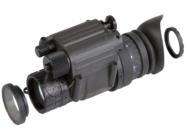 AGM PVS-14 NW1A - Night Vision Monocular with Gen 2+ "Level 1", P45-White Phosphor IIT - AGM Global Vision