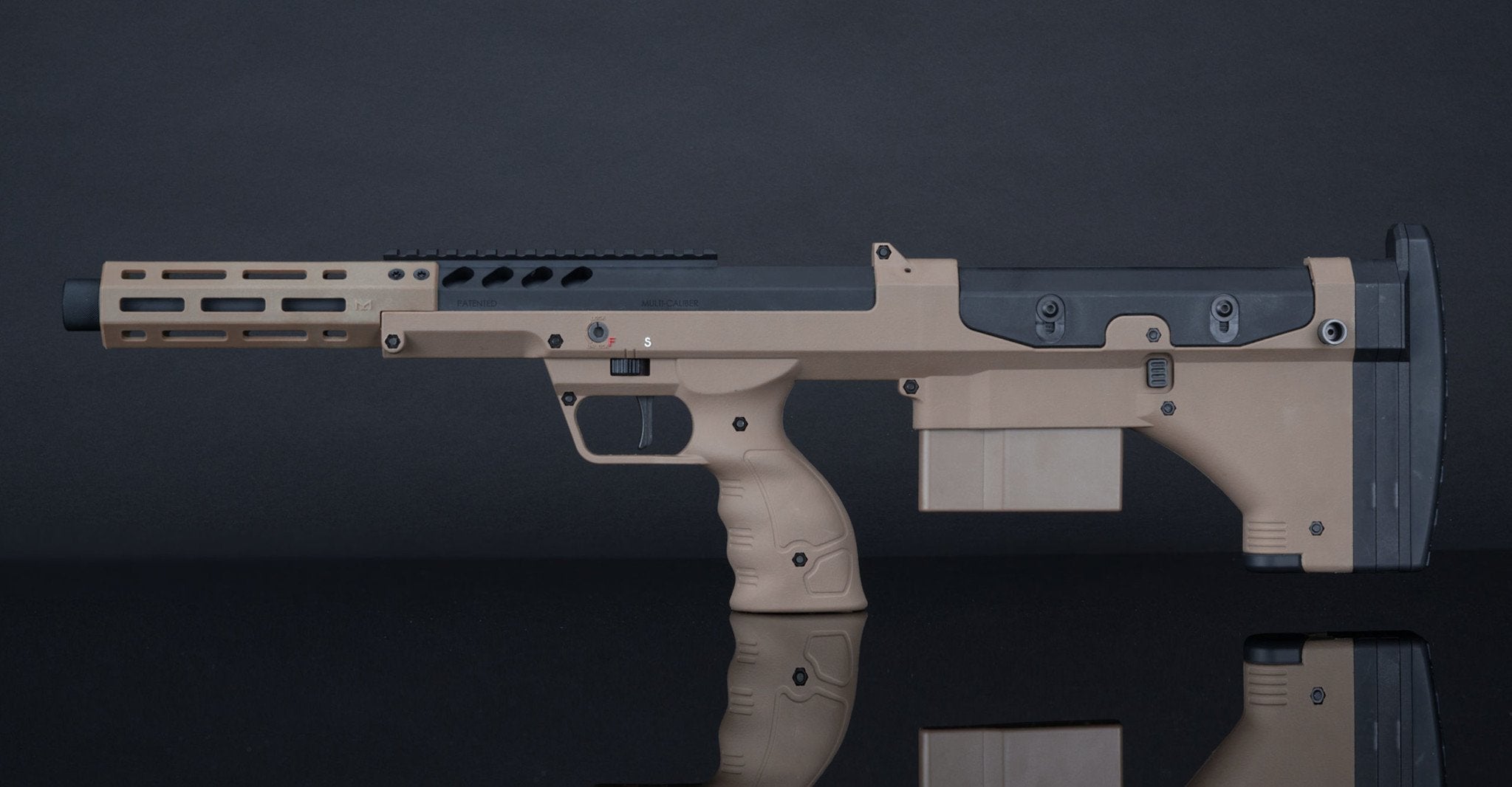 SRS 16" Sport Full Upgraded by Skirmshop (2.8 Joules) - FDE