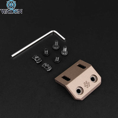45º Light Mount M-Lok & KeyMod for M300/M600. - DE