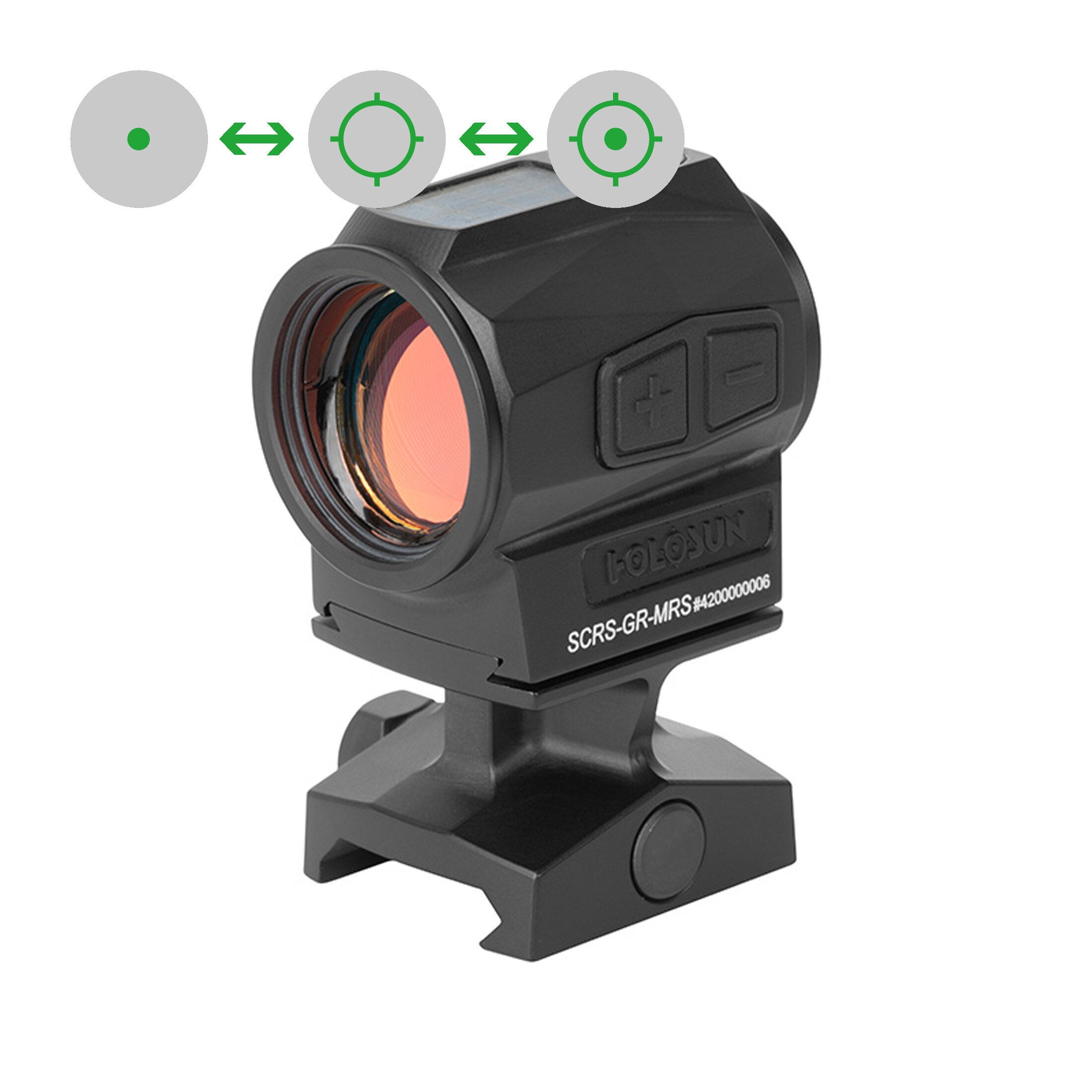 Holosun Solar Charging Rifle Sight Green Circle Dot (2026)