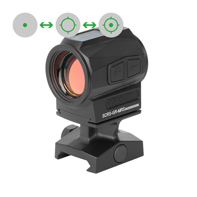 Holosun Solar Charging Rifle Sight Green Circle Dot (2026)