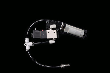 Silverback MDRX HPA installed pneumatic assembly