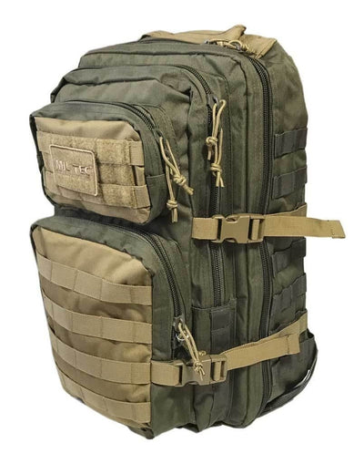 US Assault Backpack - Ranger Green/Coyote