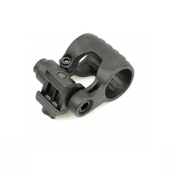 Adjustable 1" Flashlight Mount