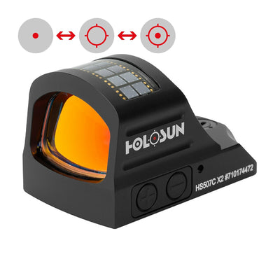 Holosun HS507C X2 Solar Red Circle Dot Sight (2026)