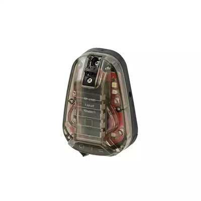 Hel-Star 6 Gen 3 Red Helmet Light - Black