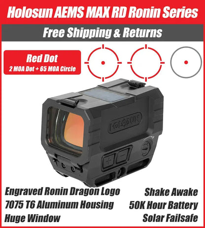 Holosun Ronin AEMS Max Green Circle Dot Sight (2026)