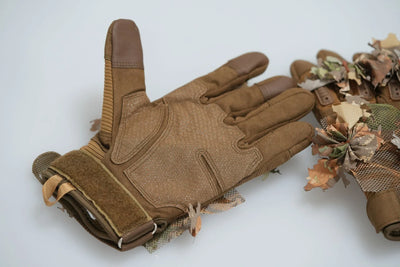 Crafted Brown Gloves