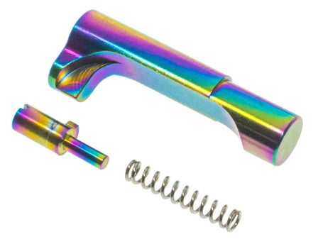 Hi-Capa Stainless Steel Magazine Release - Rainbow