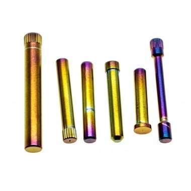 AAP01 Stainless Steel Pin Set - Rainbow