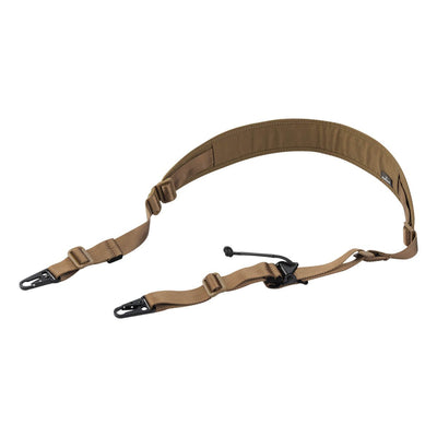 2-Point Quick-Adjust Padded Sling with HK-Style Clip - Coyote