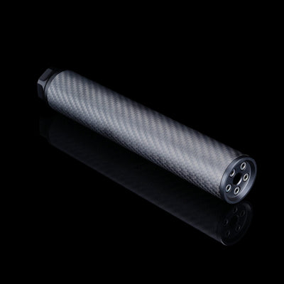 Silverback Carbon Dummy Suppressor, 14mm CCW - Large