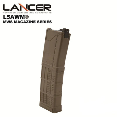 Licensed L5AWM EMG Lancer System MWS v2 Magazine - 5.56 / FDE