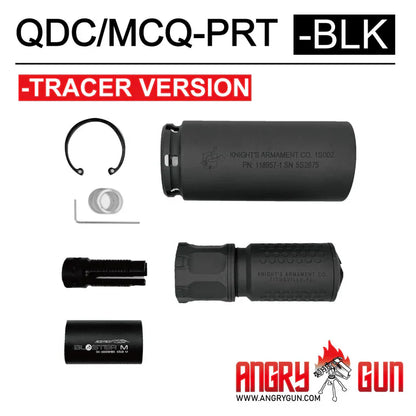 QDC/MCQ-PRT Tracer Suppressor - Black