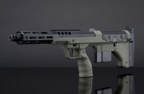 SRS 16" Covert Full Upgraded by Skirmshop (2.8 Joules) - OD