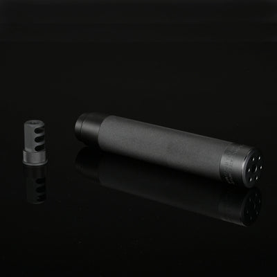 Silverback DTSS Suppressor with Flash Hider, 24mm CW - .338