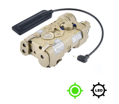 NGAL Green Laser with LED Light (Plastic Version) - FDE